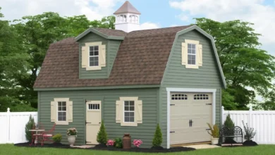 2 storey garden shed
