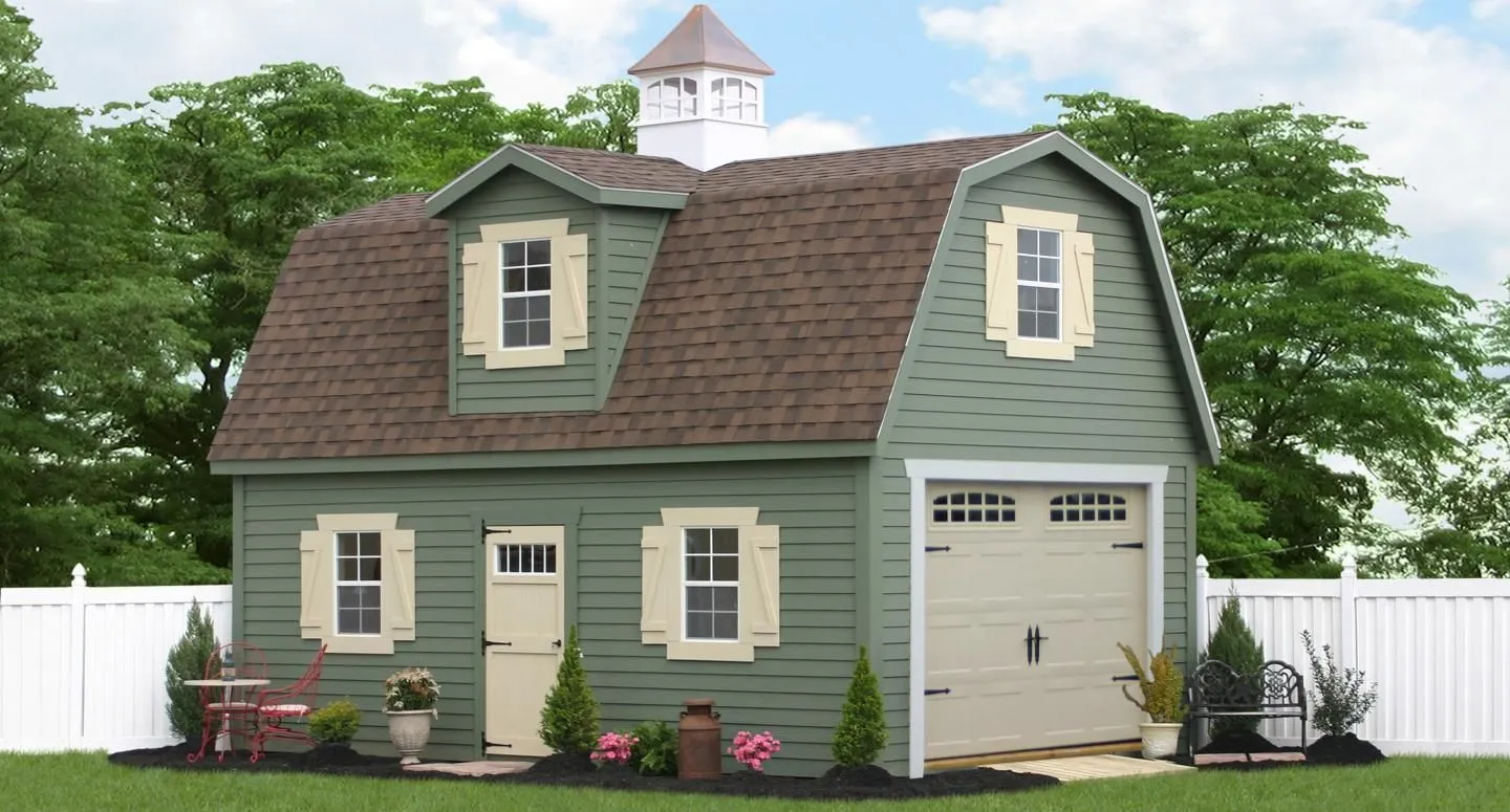 2 storey garden shed