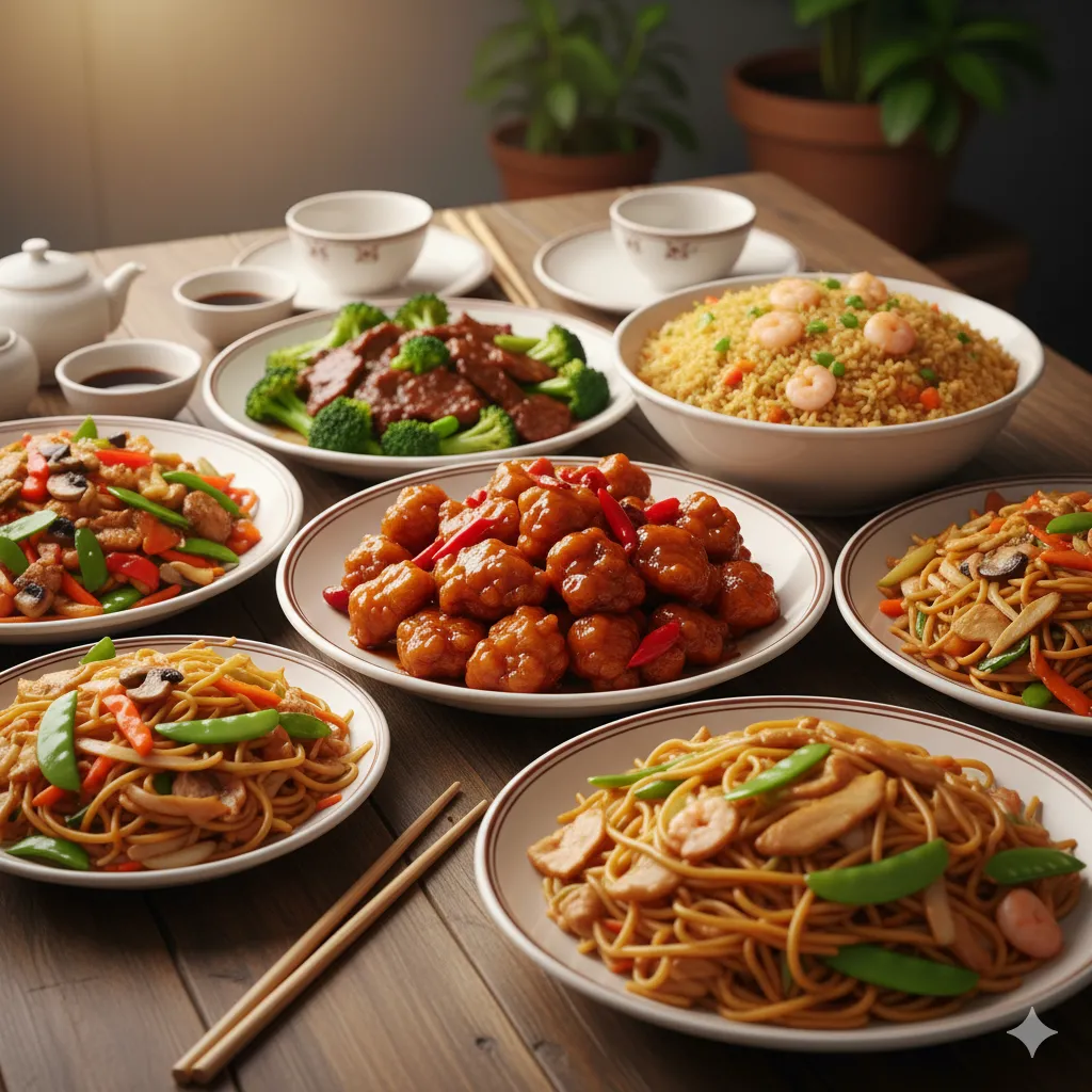 happy garden menu