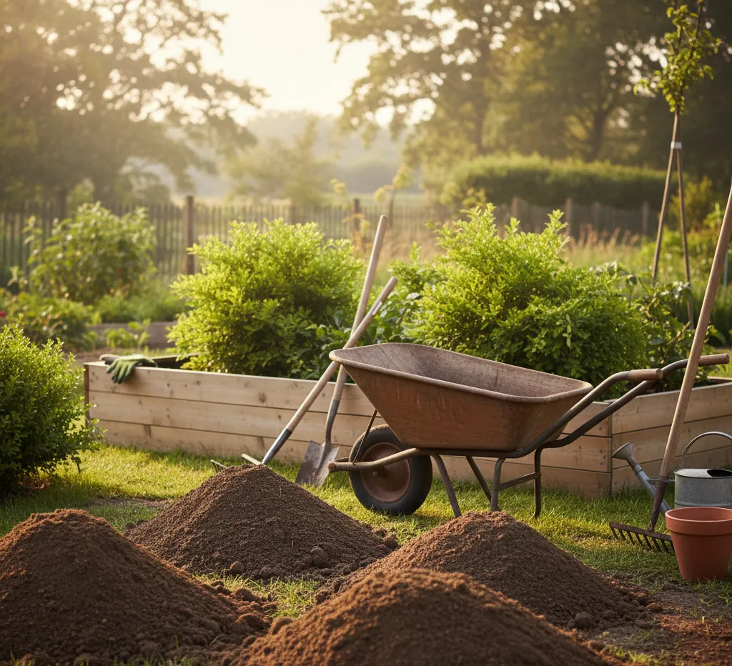 garden soil large quantity