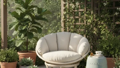 ceramic garden stool