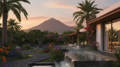 vulcano hotel garden