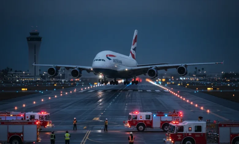 british airways emergency flight ba286